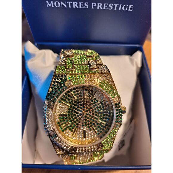 Montres Prestige X Invicta Men's Drip Watch Gold Tone 42mm MPW-0310 - Picture 2 of 3